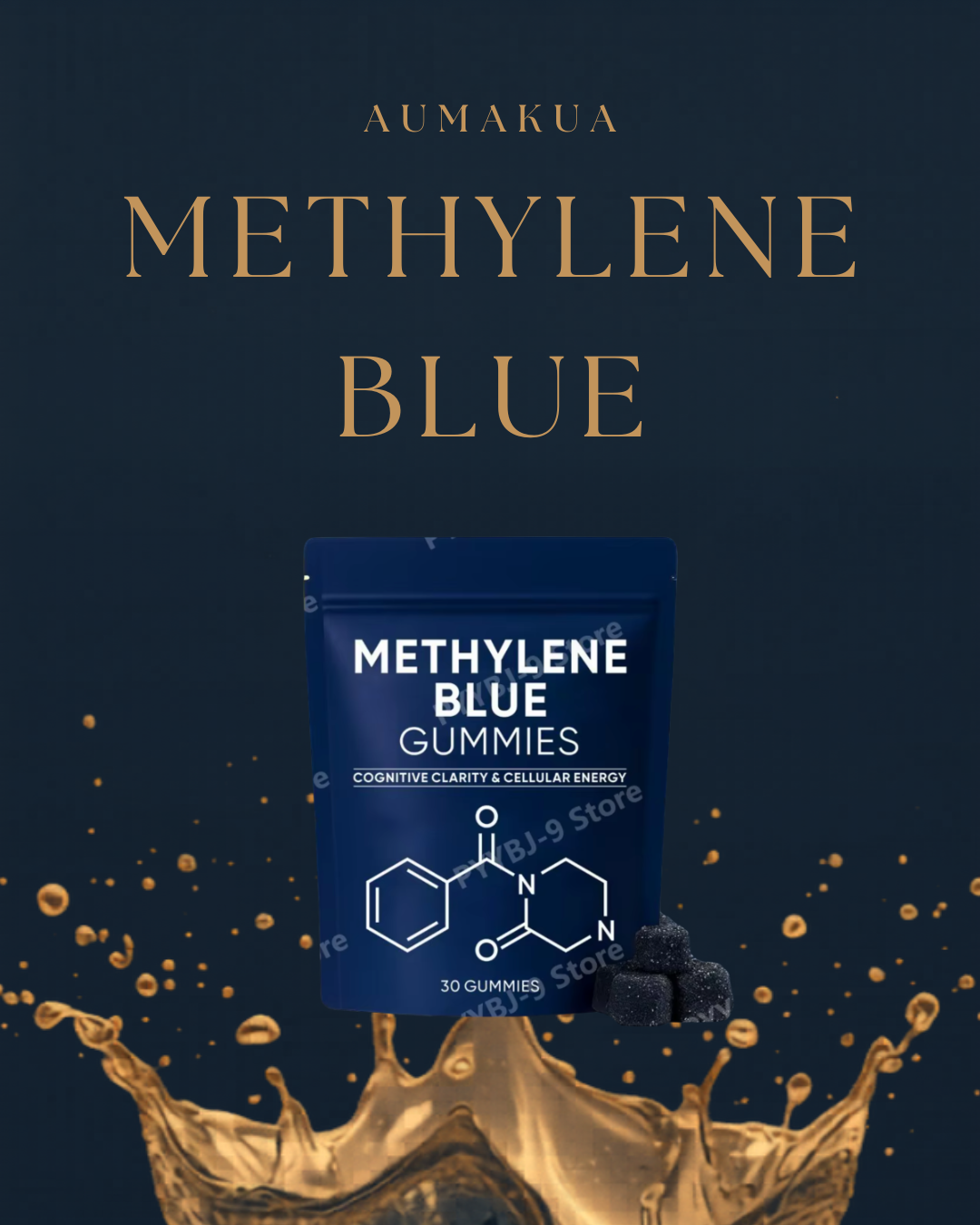 Methylene Blue Gummies Product Shot Updated