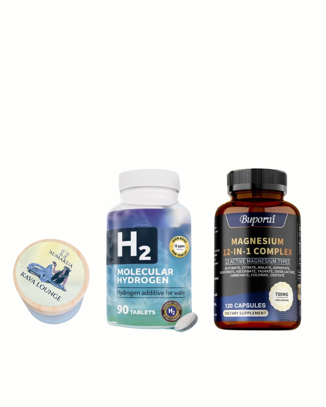 The Full Reset · Kava + Magnesium + Hydrogen + Collagen
