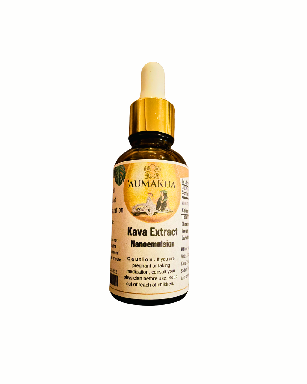 Liquid Nanoemulsion Kava Extract · 31% Kavalactones · Fast-Acting Drops