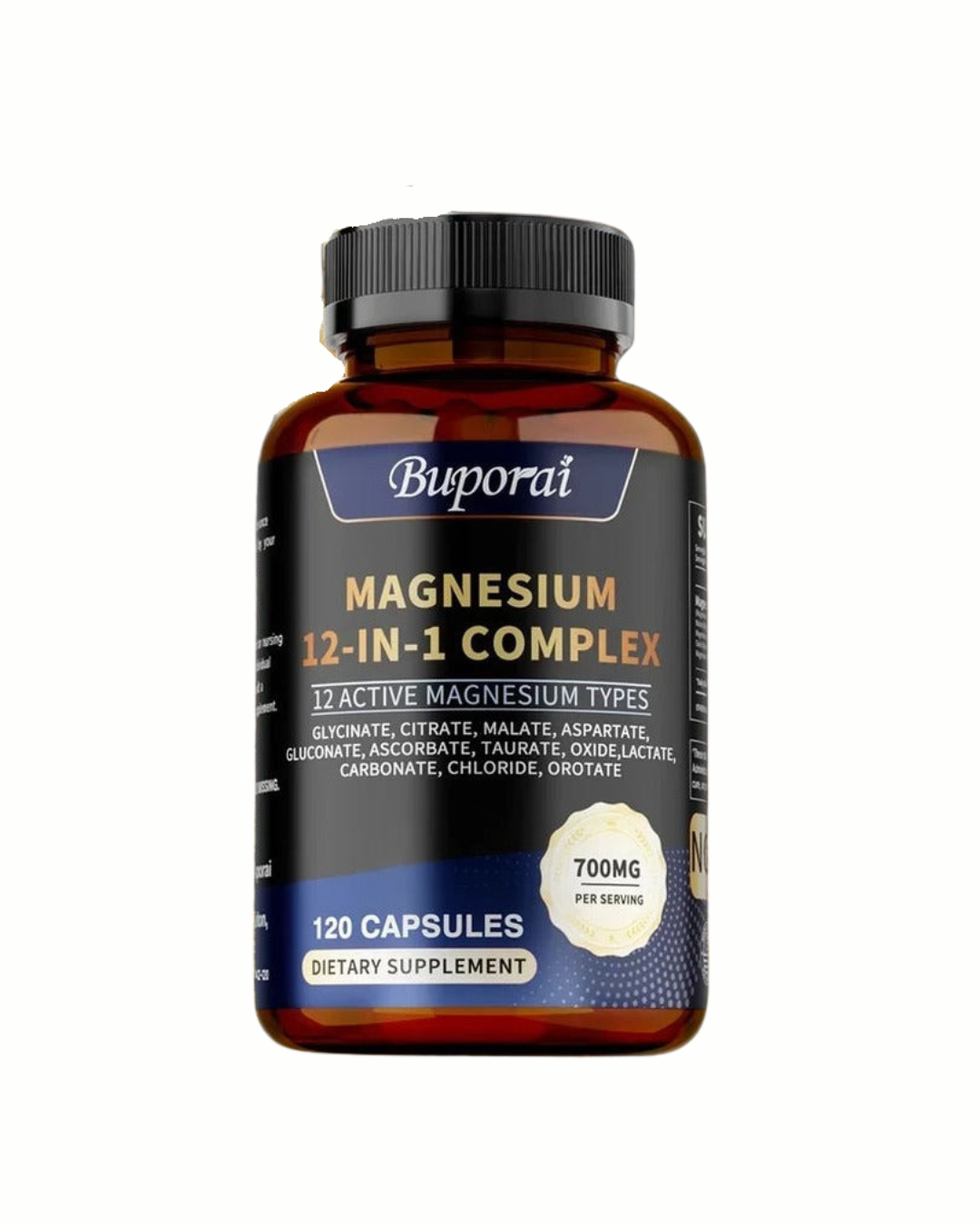 Magnesium Complex · 12-in-1 · 400mg · 60 Capsules